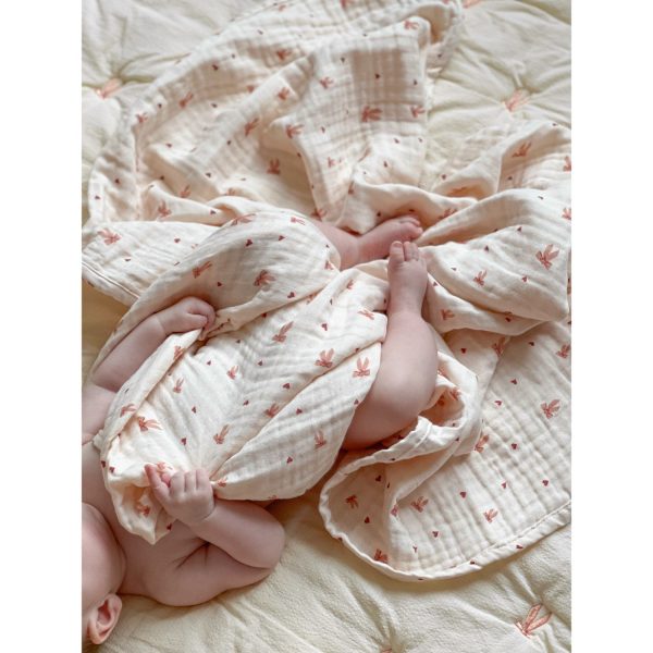 Cam Cam Copenhagen Bows Muslin Baby Teppe For Discount