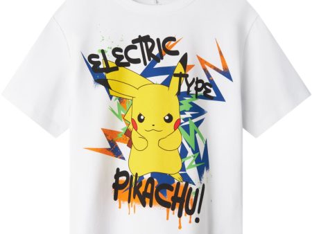 Name It Bright White Ode Pokemon Regular T-Shirt Online Hot Sale