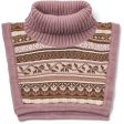 Wheat Lavender Dawn Knitted Neckwarmer Lollo Hot on Sale