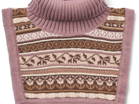 Wheat Lavender Dawn Knitted Neckwarmer Lollo Hot on Sale